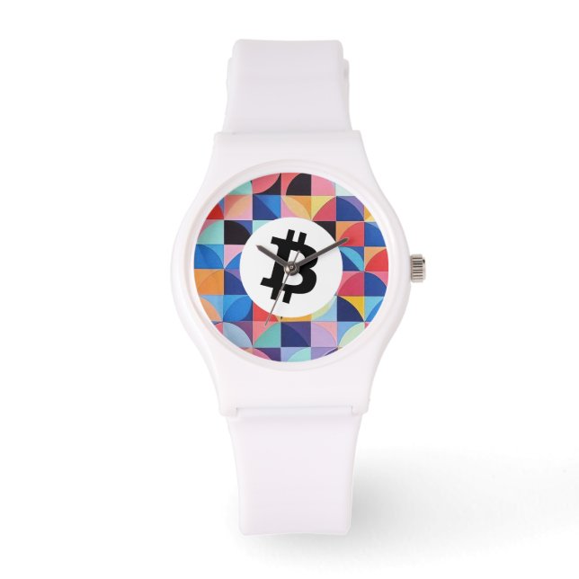 Colorful Bitcoin Watch (Front)