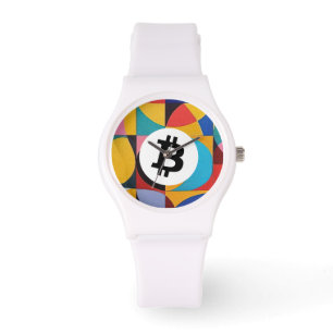 Colorful Bitcoin Watch