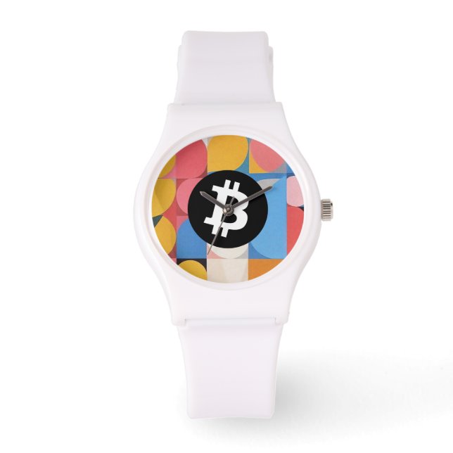 Colorful Bitcoin Watch (Front)
