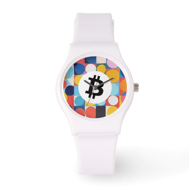 Colorful Bitcoin Watch (Front)