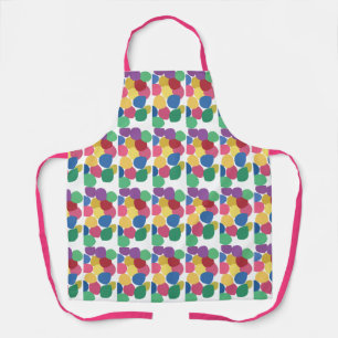 Colorful Bubblegum Gumballs Apron