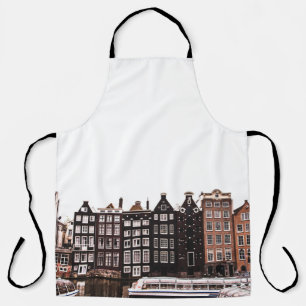 COLORFUL BUILDINGS APRON