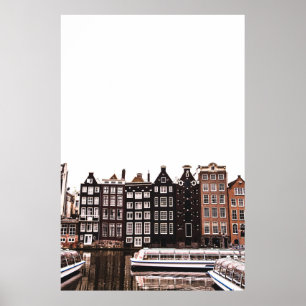 COLORFUL BUILDINGS POSTER