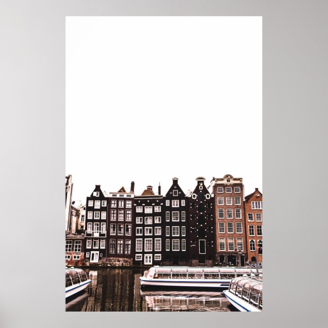 COLORFUL BUILDINGS POSTER (Front)