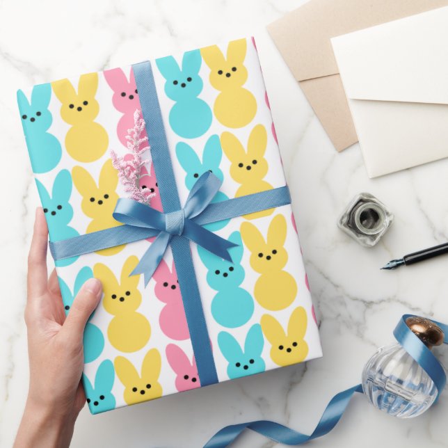 Colorful Bunny Wrapping Paper (Gifting)