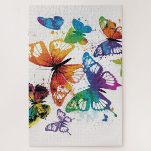 Colorful Butterflies 1 Jigsaw Puzzle