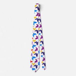 Colorful Butterflies Tie