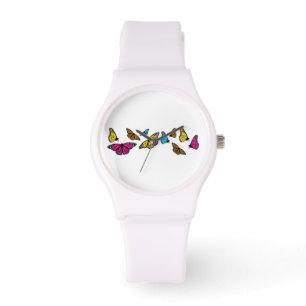 Colorful Butterflies - Watch