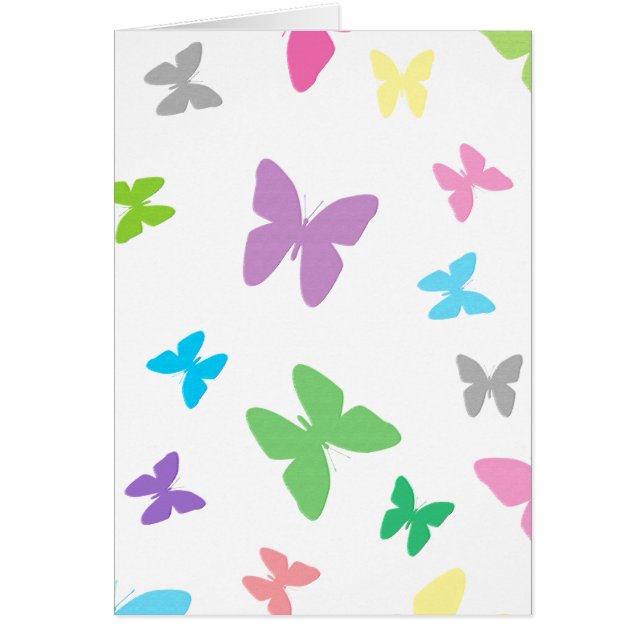 Colorful butterfly art (Front)