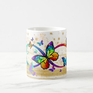 Colorful Butterfly Art with Vibrant Wing nature Coffee Mug