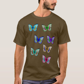 Colorful Butterfly design T-Shirt