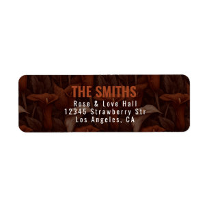 Colorful Calla Lilies Petal Botanical Wedding