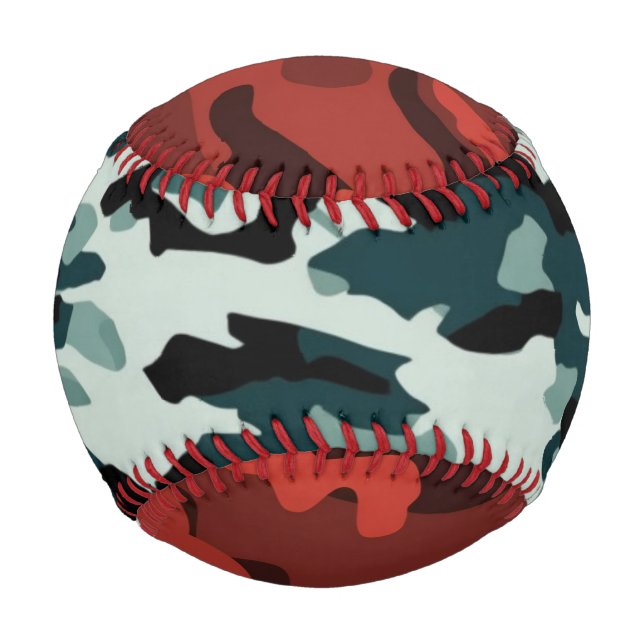 Colorful Camo Baseball (Front)