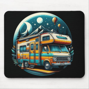 Colorful camper mouse pad! mat
