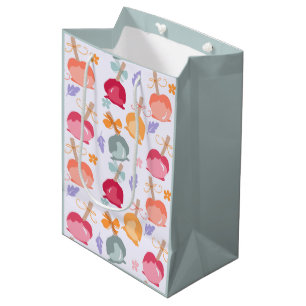 Colorful Candy Apples Medium Gift Bag