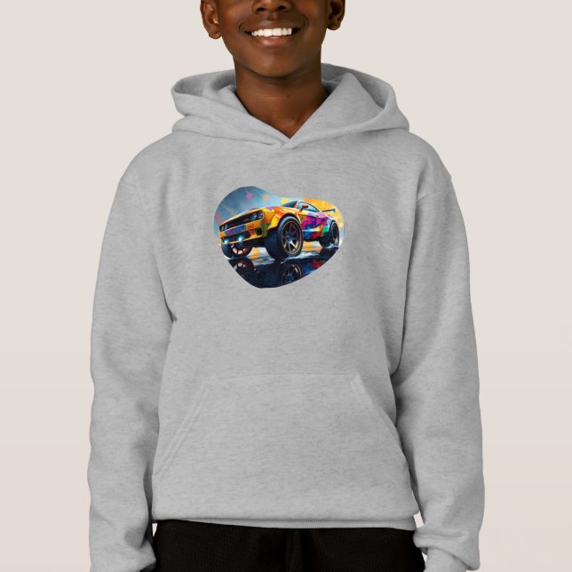  colorful car T-Shirt (Front)