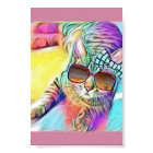 Colorful Cat Poster