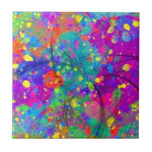 Colorful Celebration Tile