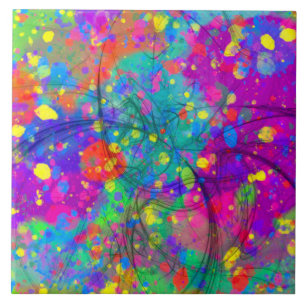 Colorful Celebration Tile