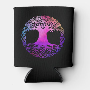 Colorful Celtic Tree of Life Can Cooler