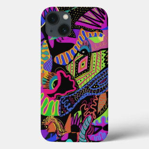 Colorful Chaos iPhone Case