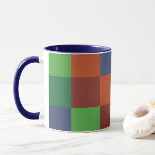 Colorful Checkerboard Mug