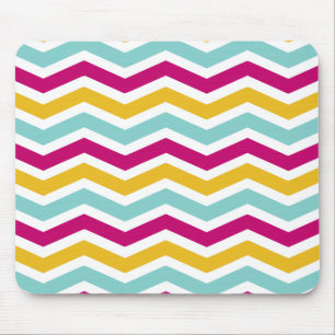 Colorful Chevron Mouse Mat