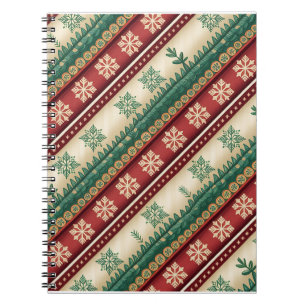 Colorful Christmas Notebook – Festive Winter Desig