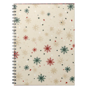 Colorful Christmas Notebook – Festive Winter Desig
