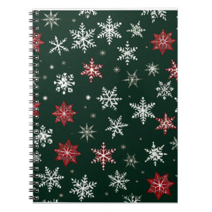 Colorful Christmas Notebook – Festive Winter Desig