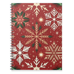 Colorful Christmas Notebook – Festive Winter Desig