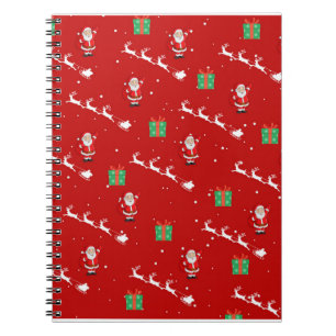 Colorful Christmas Notebook – Festive Winter Desig