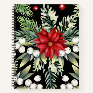 Colorful Christmas Notebook – Festive Winter Desig