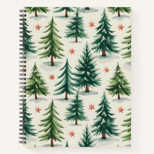 Colorful Christmas Notebook – Festive Winter Desig