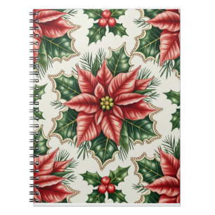 Colorful Christmas Notebook – Festive Winter Desig