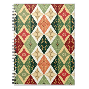 Colorful Christmas Notebook – Festive Winter Desig