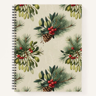 Colorful Christmas Notebook – Festive Winter Desig