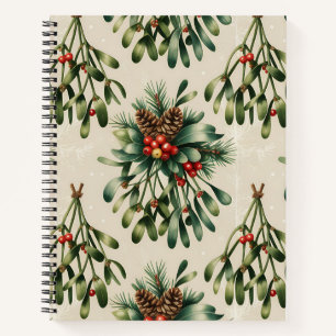 Colorful Christmas Notebook – Festive Winter Desig