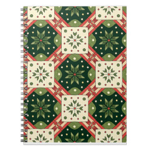 Colorful Christmas Notebook – Festive Winter Desig