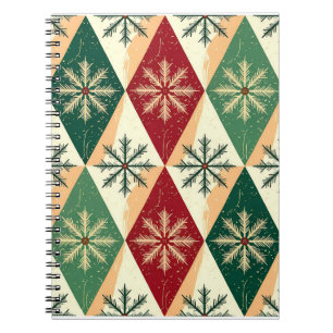 Colorful Christmas Notebook – Festive Winter Desig