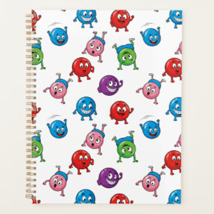 Colorful Circle Characters    Planner