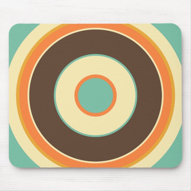 Colorful Circles 02 Mouse Mat (Front)