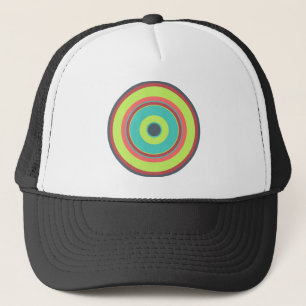 Colorful Circles 04 Trucker Hat