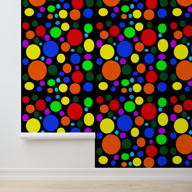 Colorful circles design  wallpaper (Application)