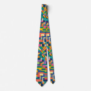 Colorful Circuitry Tie