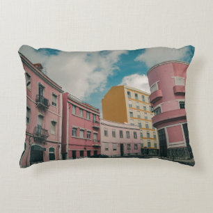 COLORFUL CITY DECORATIVE CUSHION