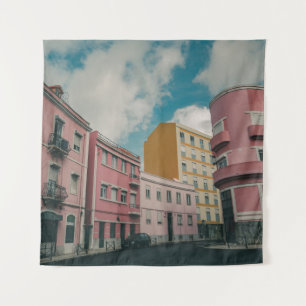 COLORFUL CITY TAPESTRY