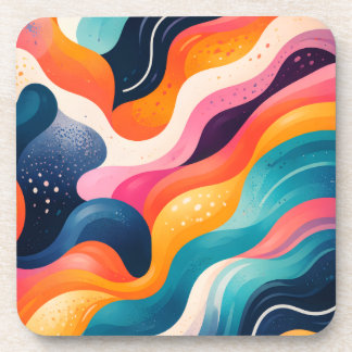 Colorful coaster
