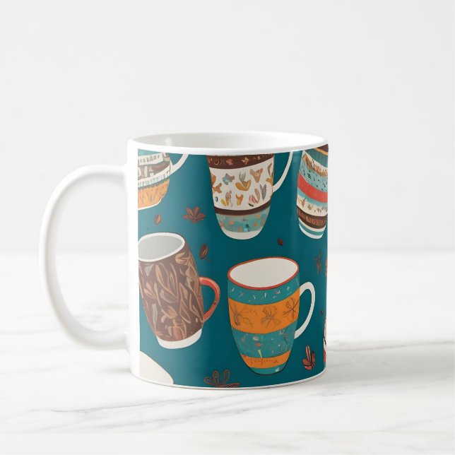 Colorful Coffee Cups (Left)