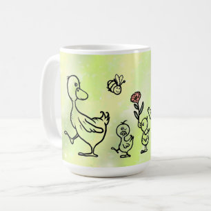 colorful coffee mug